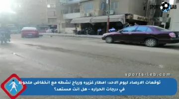 توقعات الأرصاد ليوم الأحد: أمطار غزيرة ورياح نشطة مع انخفاض ملحوظ في درجات الحرارة – هل أنت مستعد؟
